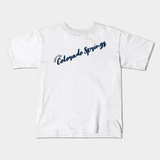 Colorado Springs in 1886 Kids T-Shirt